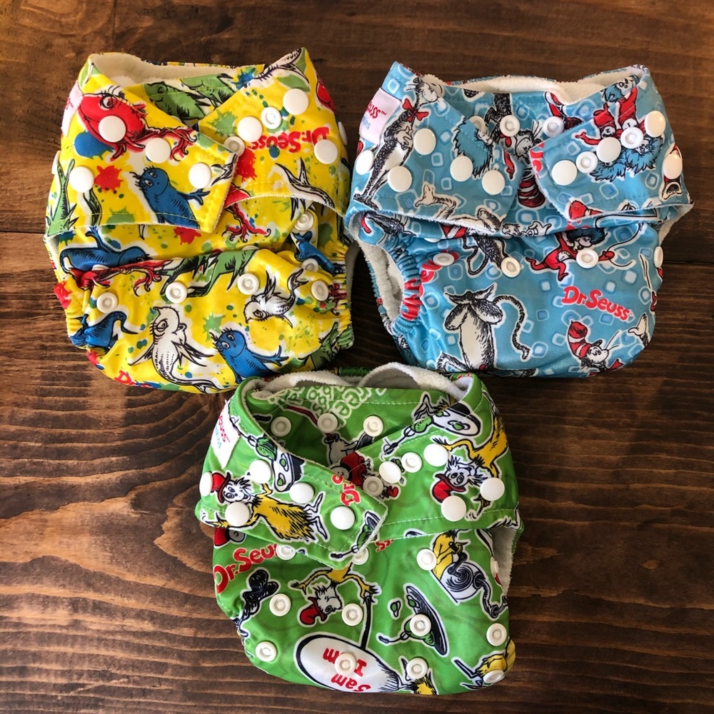 Dr. Seuss by Bumkins Cloth Diapers